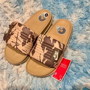 Nike Mens Sandals - Brown Camo